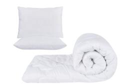Confort Set alb, pilota 180x200cm 250gsm + 2 perne albe nematlasate 50x70cm (SETMFB.180X200.2PER.50X70)