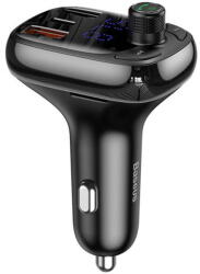 Baseus Player Auto Baseus Transmițător Auto T-Shaped Bluetooth MP3 S-13 (negru) (6932172626983)