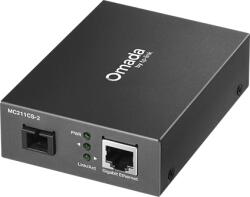 TP-Link Media Convertor WDM Gigabit RJ45 - Single-mode SC Bi-directional, 2 km - TP-Link Omada MC211CS-2 (MC211CS-2) - proton