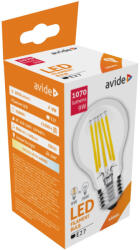 Avide LED Filament Globe 9W E27 NW 4000K, 1070 lumen (A9608)