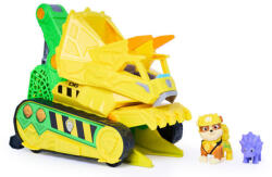 Spin Master Set de joacă Spin Master Paw Patrol - The Dino Movie, buldozer Chomp & Rescue, cu Rubble și un dinozaur (6075978) Figurina