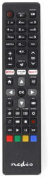 Nedis TVRC45PHBKcsere távirányító, Philips, előre programozott, Amazon Prime, Netflix, Rakuten TV, Smart Hub gombok