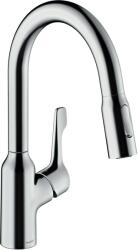 Hansgrohe Focus M43 - Baterie chiuvetă cu duș extractibil, crom 71811000 (71811000)