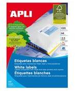 APLI Etikett címke, 63, 5 x 72 mm, kerekített sarkú, univerzális, 12 címke/ív, 100 ív/doboz APLI (APLI_69455) (APLI_69455)