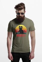 D&B Unisex Póló EB00006 What Katonai zöld -Méret L (EB00006WhatMilitaryGreenL)