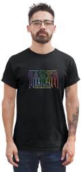 D&B Férfi/Unisex Póló ST00200 Gamer Fekete-Méret M (ST00200GamerBlackM)
