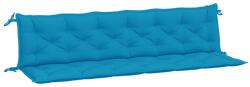 vidaXL 2 db világoskék oxford szövet kerti padpárna 200 x 50 x 7 cm 361739 (361739)