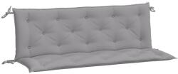 vidaXL 2 db szürke oxford szövet kerti padpárna 150 x 50 x 7 cm 3.3 kg (361698)