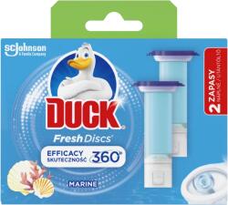 DUCK Fresh Discs zselés WC-öblítő korong utántöltő 2x36ml Marine