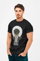 D&B Férfi/Unisex Póló MO00021 Bender Fekete-Méret L (MO00021 Bender Black-SizeL)