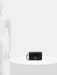 PINKO чанта crossbody дамска от кожа (107039.A0F2) - answear - 498,54 лв
