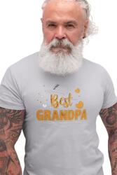 D&B Férfi/Unisex Póló ST00104 Grandpa Szürke-Méret 2XL