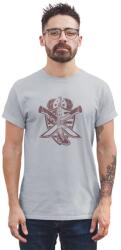 D&B Férfi/Unisex Póló ST00232 Army Szürke-Méret M (ST00232ArmyGrayM)