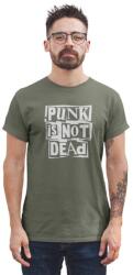 D&B Unisex Póló ZN00004 Punk Is Not Dead Katonai zöld -Méret 2XL (ZN00004PunkIsNotDeadMilitaryGreen2XL)