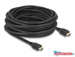 Delock High Speed HDMI kábel 48 Gbps 8K 60 Hz, fekete 10 m (MD_82006)