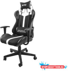 NATEC Avenger XL gamer szék, fekete-fehér (MD_NFF-1712)
