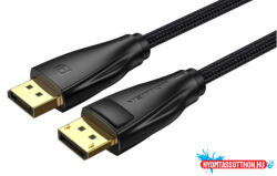 Vention KÁBEL Szövet DP M to M Kábel 10M Black (HCCBL)