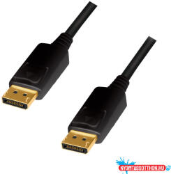 LogiLink DisplayPort kábel, DP/M-DP/M, 4K/60 Hz, CCS, 1 m (MD_CD0100)