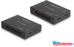 Delock HDMI-hosszabbító készlet Cat. 6-os kábelen keresztül 4K 60 Hz 50 m (MD_65955)