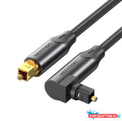 Vention 90-Degree Optikai Audio kábel 5M Black (BKDBJ)
