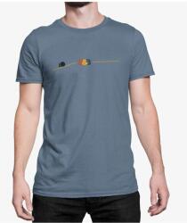 D&B Férfi/Unisex Póló Mini00001 Ant Indigókék-Méret 3XL (Mini00001 Ant IndigoBlue 3XL)