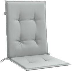 vidaXL 4db melange világosszürke szövet háttámlás székpárna 100x50x4cm 2.35 kg (4002446)