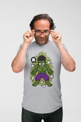 D&B Férfi/Unisex Póló PC00051 Hulk Szürke-Méret S (PC00051HulkGrayS)