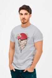 D&B Unisex Póló MO00041 Pokemon Szürke-Méret L (MO00041PokemonRsSportGreyL)