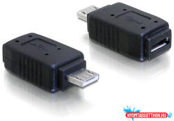 Delock adapter USB micro-A+B anya USB micro-A-apa (MD_65032)