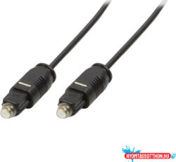 LogiLink Audiokábel, Toslink/M - Toslink/M, PMMA vezeték, fekete, 0, 5 m (MD_CA1005)