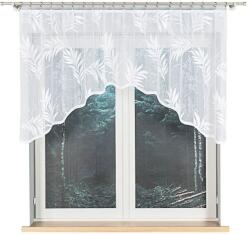 Markizeta Napellenző függöny, jacquard, 250x100cm, fehér (MAR_69850)