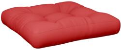vidaXL piros szövet raklappárna 60 x 60 x 12 cm 360453 (360453)