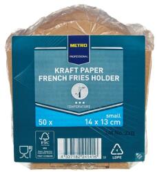  METRO PROFESSIONAL Kraft Pocket sült krumplihoz 50 db