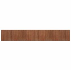vidaXL négyszögletű barna bambusz szőnyeg 80 x 1000 cm 11.75 kg (376932)