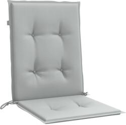 vidaXL 6db melange világosszürke szövet háttámlás székpárna 100x50x4cm 3.55 kg (4002447)