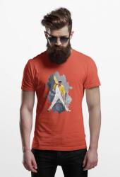 D&B 150 Unisex Póló ZN00016 Freddy Melange narancssárga-Méret 3XL (ZN00016 Freddy Antique Orange 3XL)