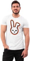 D&B Férfi/Unisex Póló EB00009 Bunny Fehér-Méret S