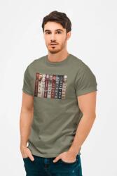 D&B Férfi/Unisex Póló MO00024 Horror Katonai zöld-Méret 2XL (MO00024HorrorMilitary2XL)