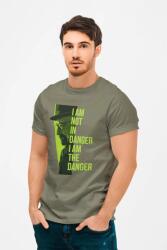 D&B Férfi/Unisex Póló MO00014 BreakingBad Katonai zöld-Méret XL (MO00014BreakingBadMilitaryXL)