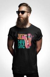 D&B Férfi/Unisex Póló ST00151 Jazz Fekete-Méret XL (ST00151JazzBlackXL)