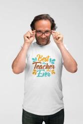 D&B Férfi/Unisex Póló ST00072 Teacher Fehér-Méret XL