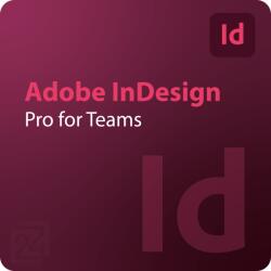 Adobe Licenta ADOBE InDesign for teams, ALL, Multiple Platforms, Multi European Languages, Annual, 1 User, Level 1 1 - 9, Subscription (65305410CA01A12)