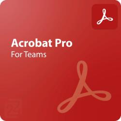 Adobe Licenta ADOBE Acrobat Pro for teams, ALL, Multiple Platforms, Multi European Languages, Annual, 1 User, Level 1 1 - 9, Subscription (30002137CC01A12)
