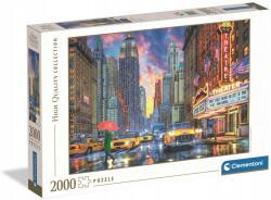 Clementoni Puzzle Clementoni din 2000 de piese - Manhattan ploios (32086) Puzzle