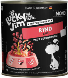  Lucky Jim 6x800 g Lucky Jim Mono marha nedves kutyatáp