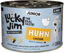  Lucky Jim 6x200g Lucky Jim MINI Junior csirke nedves kutyatáp
