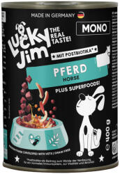  Lucky Jim 24x400g Lucky Jim Mono ló nedves kutyatáp