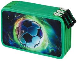 Baagl Treapta școlară cu trei niveluri pentru creion Fotbal Minge (A-34086) Penar