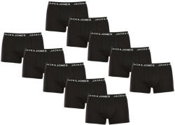  10PACK Férfi boxeralsó Jack and Jones fekete (12189937) M