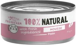 Fresh Farm Natural sertéshúsos mousse felnőtt macskáknak (24 x 85 g) 2.04l